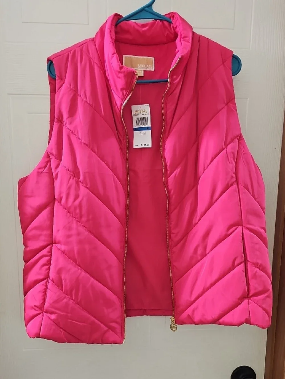 Michael Kors sleeveless quilted